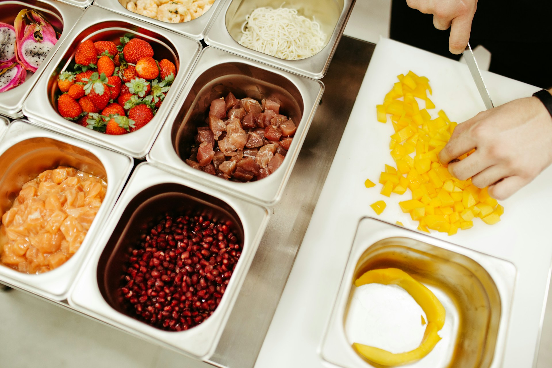 How to Setup Your Restaurant with a Fresh New Salad Bar - salad wrap up - Eleven36 Blog