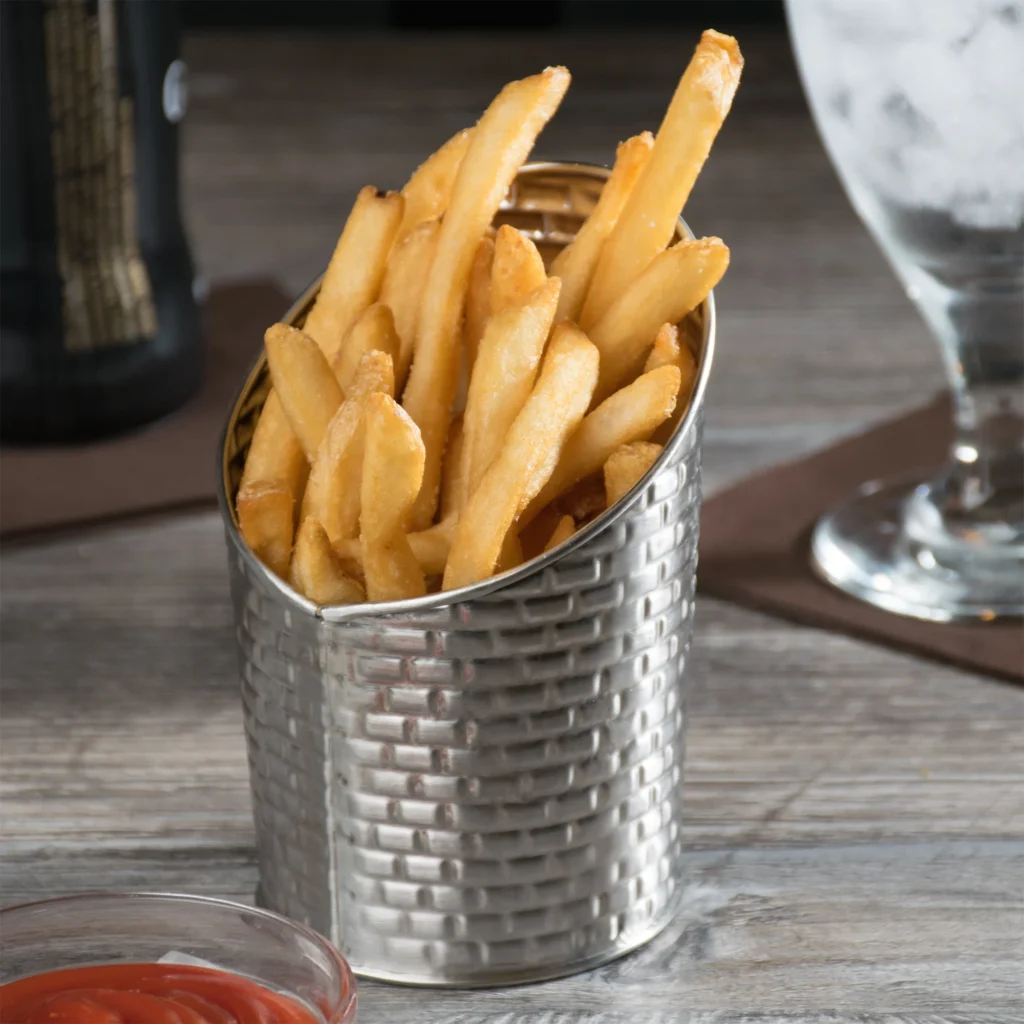 French Fries 101: What Commercial Equipment Do I Need? - table craft fry display 2 - Eleven36 Blog