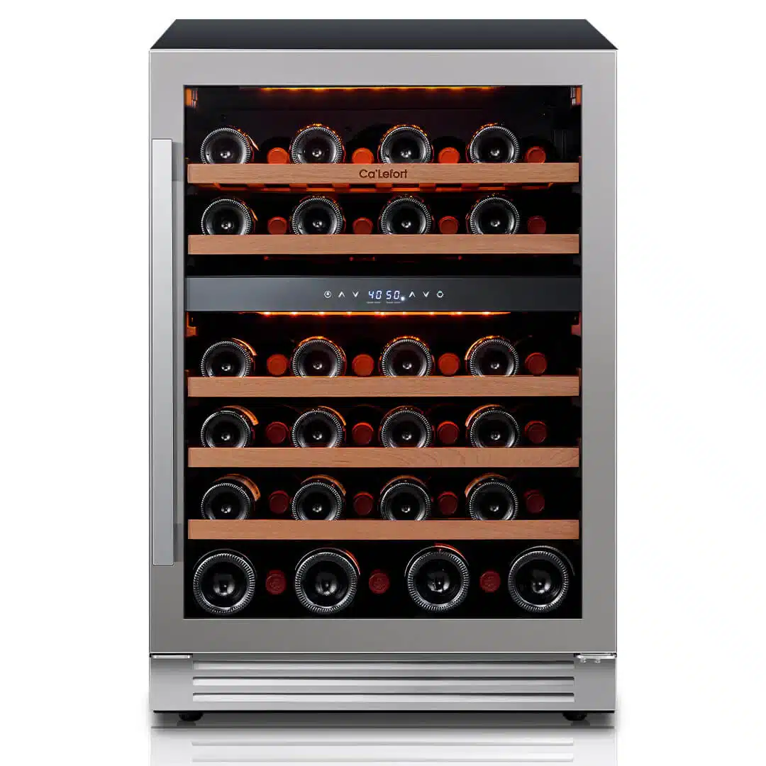 Bar Refrigeration Guide: Selecting the Right Cooling System - dual zone wine - Eleven36 Blog