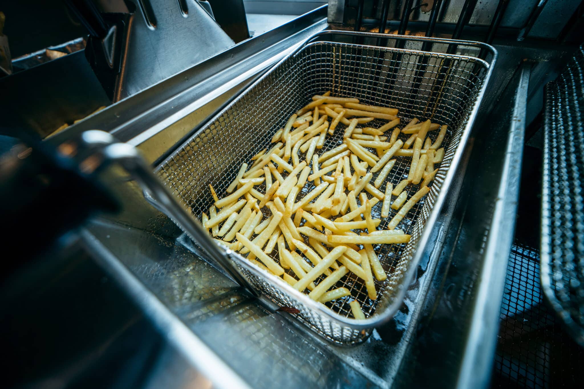 Commercial Fryer Repair Guide: Troubleshooting Tips & Maintenance - fries finished scaled - Eleven36 Blog