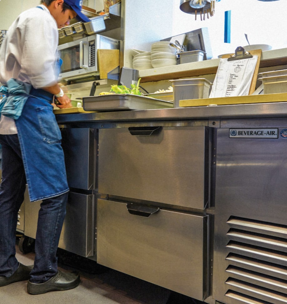 Stainless Steel vs. Aluminum Refrigeration - Stainless Steel vs. Aluminum undercounter2 - Eleven36 Blog