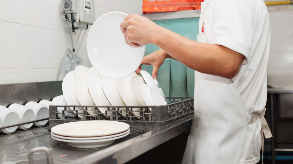 The Role of Kitchen Equipment in Ensuring Food Safety - washing 1 - Eleven36 Blog